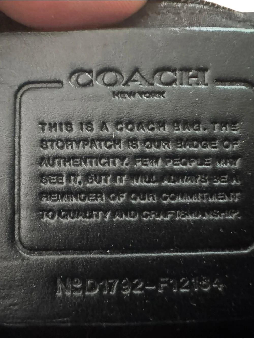 Coach Black Pebbled Leather Tote with Gold Turnlock
